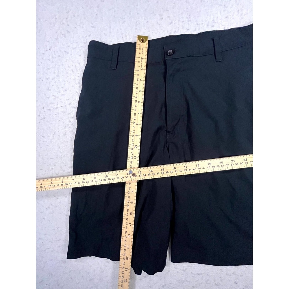 C9 By Champion Golf Shorts Mens 30W‎ Black Logo Performance Flat Front Casual - Picture 7 of 9